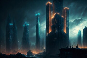 Future technology city