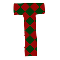 cross of the letter t