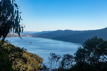 lake in the mountains