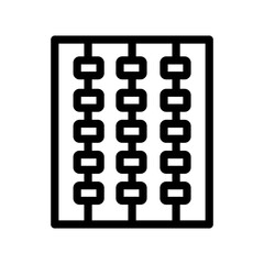 Abacus icon template PNG