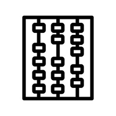 Abacus icon template PNG