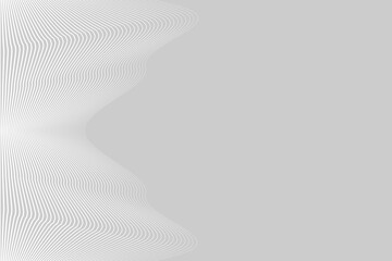 Simple wave line background. Vector illustration.