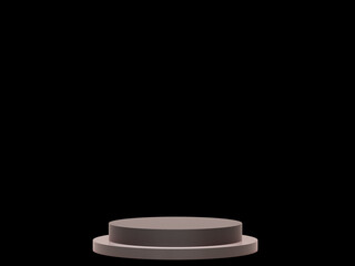 Valentines Day podium abstract. scene with Valentines object and black background, pink heart product display, luxury 3d render. stand for Valentines gift, showcase, cosmetic, podium product.