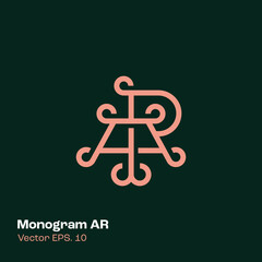 Monogram Logo AR
