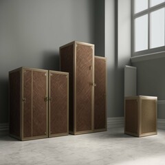 beautiful boxes for storing securities, jewelry and other material values, fantasy, ai
