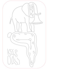 dali, para letrero de leds