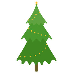 Christmas tree icon