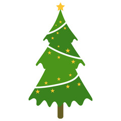 Christmas tree icon