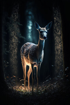 little fagot in the forest generative AI