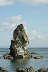 Fototapeta na wymiar 上立神岩