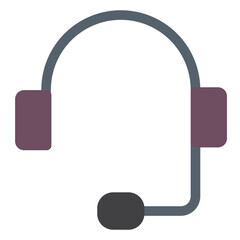 Headset Flat Icon