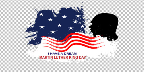 Martin Luther King Day vector illustration
