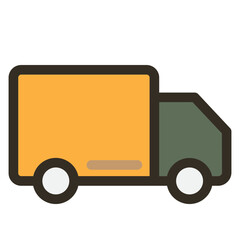 Truck Flat Icon