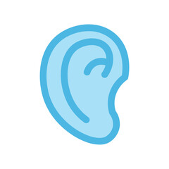 Ear Flat Icon
