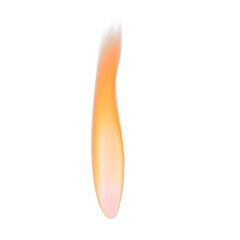 Candle Flame Isolated 3D render