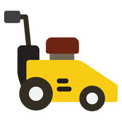 Mower Flat Icon