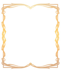 frame for text Gold