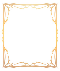 frame for text Gold