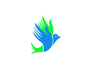 hand bird logo