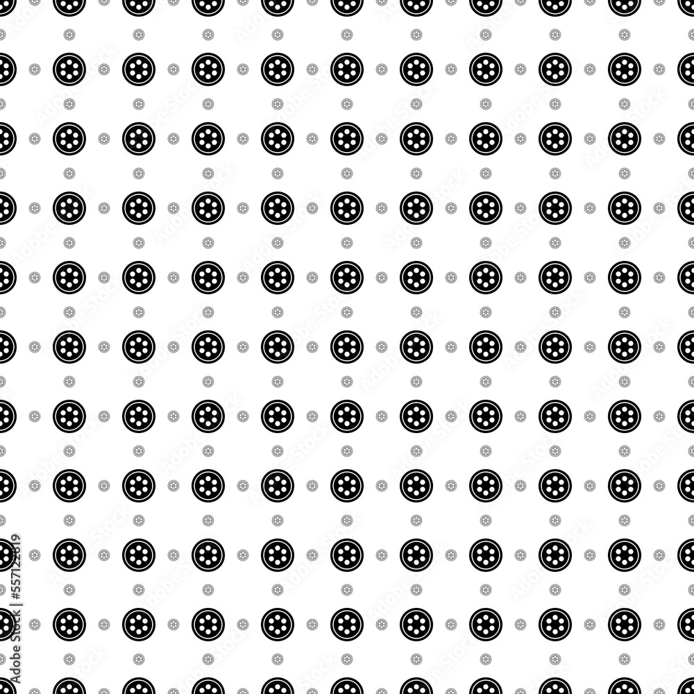 Poster square seamless background pattern from geometric shapes are different sizes and opacity. the patter