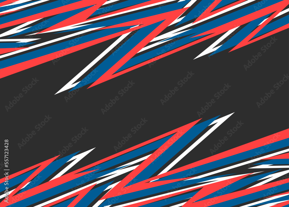 Aufkleber abstract background with overlapping arrow line pattern and with some copy space area