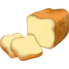 Bread bakery illustration