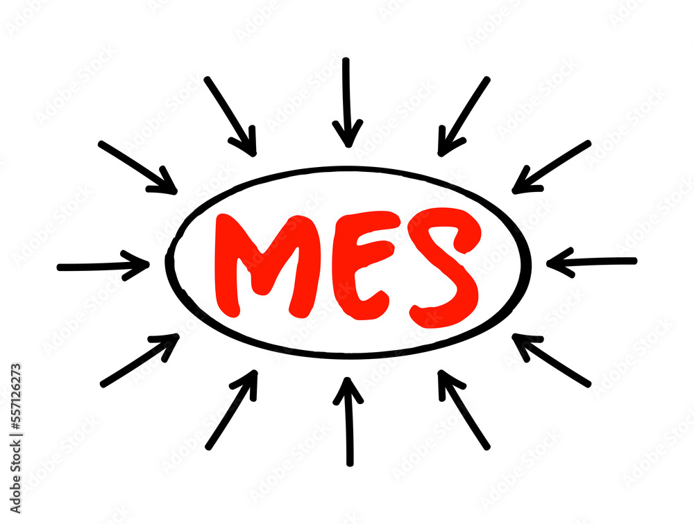 Poster mes manufacturing execution system - computerized systems used in manufacturing to track and documen