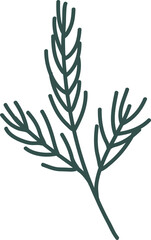 Pine leaf