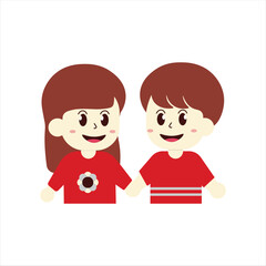 Cute Couple Illustration
Cartoon