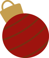 Obraz premium Christmas bauble ball