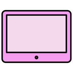 monitor illustration