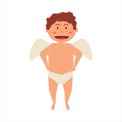 Cupid Cartoon Illustration