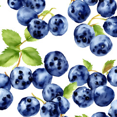 set of blueberries