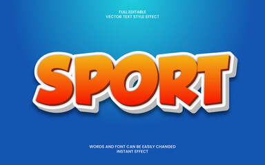 Sport Text Effect