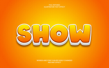 Show Text Effect