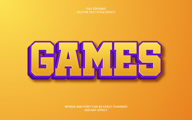 Games Text Effect