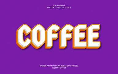 Coffee Text Effect