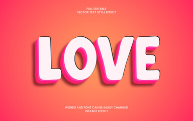 Love Text Effect