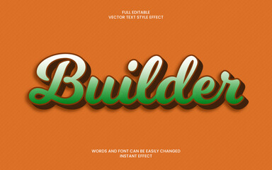 Builder Text Effect
