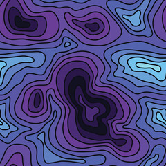 Abstract hand drawn doodle seamless pattern. Endless camo spots texture. Vector background.