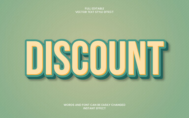 Discount Text Effect