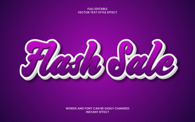 Flash Sale Text Effect