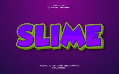 Slime Text Effect