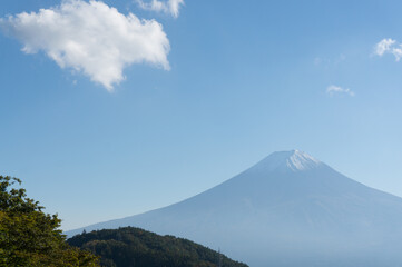 足柄峠から見た富士山