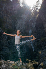 Outdoor Yoga - Dankbarkeit - Öl