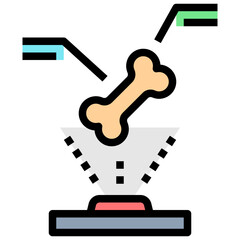 vr filled outline style icon