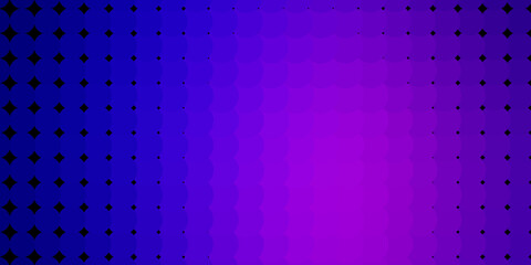 Dark Purple, Pink vector pattern with spheres.