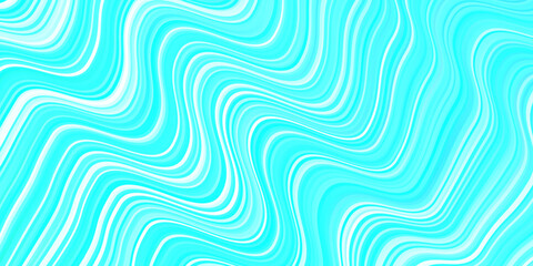 Fototapeta na wymiar Light Blue, Green vector background with wry lines.