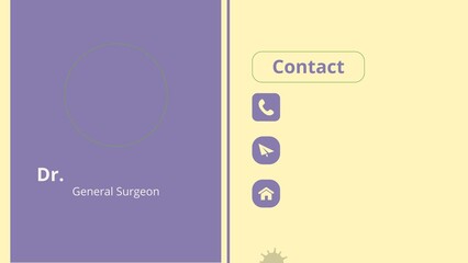 medical or doctor contact detail page