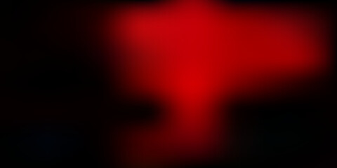 Dark red vector gradient blur backdrop.